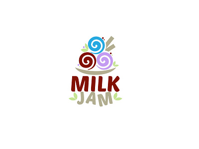 Milk Jam branding graphic design logo