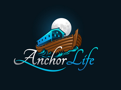 Anchor Life branding graphic design logo