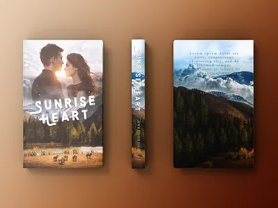 Sunrise Heart book book cover book cover design design graphic design