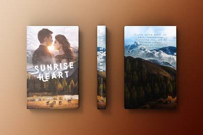 Sunrise Heart book book cover book cover design design graphic design