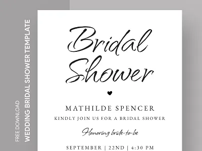Formal Wedding Bridal Shower Free Google Docs Template bridal bridal shower bridal shower invitation design docs formal formal invitation free google docs templates free template free template google docs google google docs hen party hootenanny invitation template party invitation pre wedding shower template templates