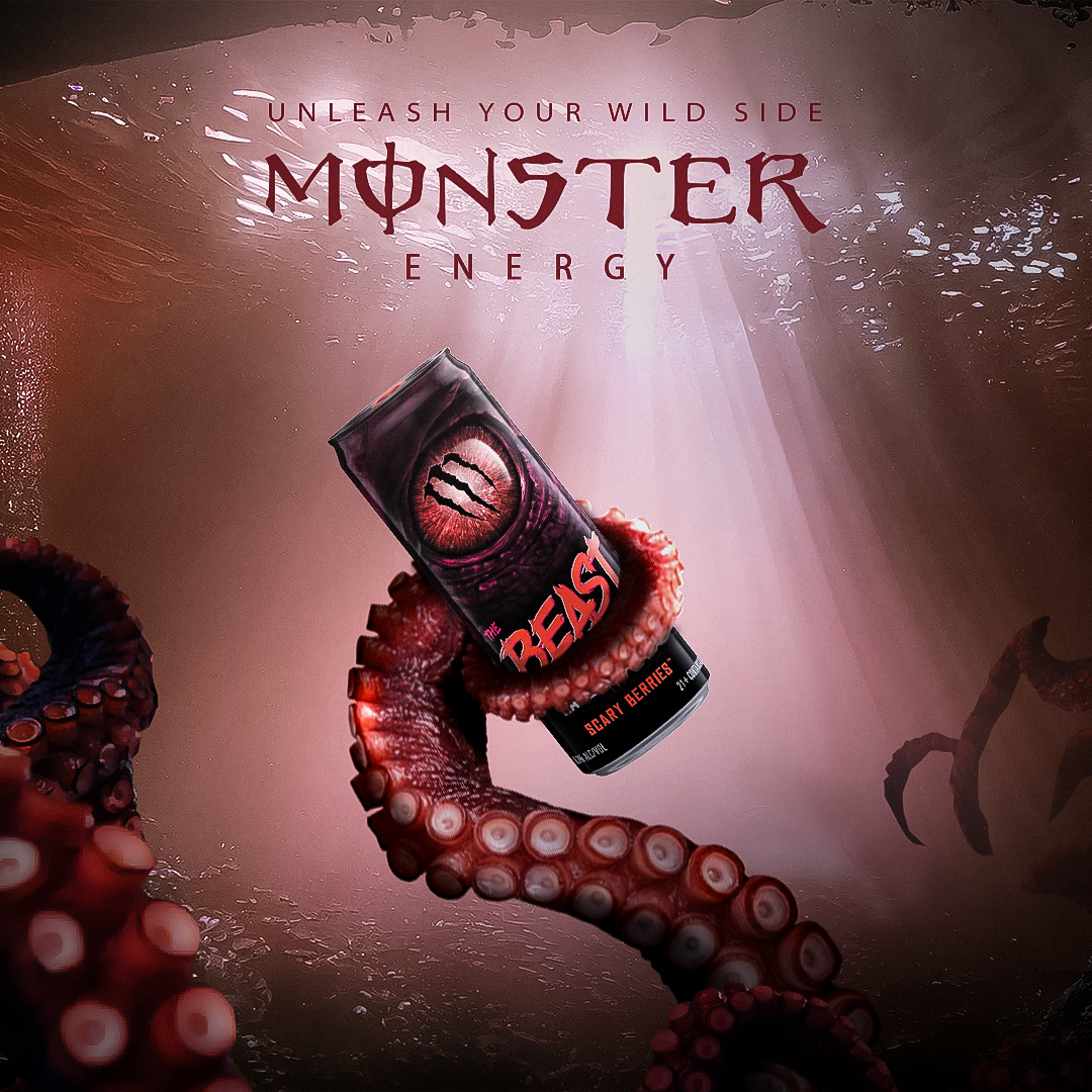 Monster energy cold drink post design creative cold drink post design graphic designe monster energy drink monster energy post design trending poster design