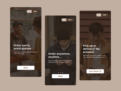 Coffee Shop Splash Screen Design app design splash screen ui ui design uiux design ux ux design