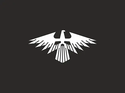 Eagle & Scull design eagle graphic design icons illustration logo scull vector