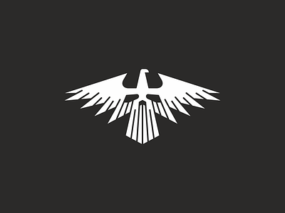 Eagle & Scull design eagle graphic design icons illustration logo scull vector