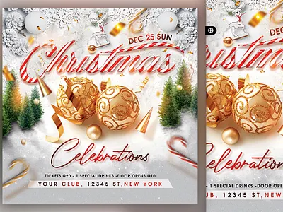 White Christmas christmas christmas cards christmas designs christmas eve christmas party christmas template graphic design white christmas xmas