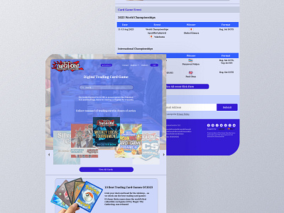 Digital Trading Card Game 3d animation app design branding dailyui design designer graphic design illustration logo motion graphics ui ui design uiux ux ux design webdesign