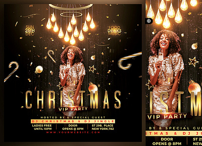 Christms Flyer chrisatmas template christmas christmas flyer christmas party christmas party flyer elegant christmas golden christmas merry christmas