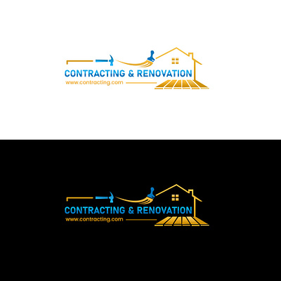Renovation Logo branding design illustration logo typography ui ux vector