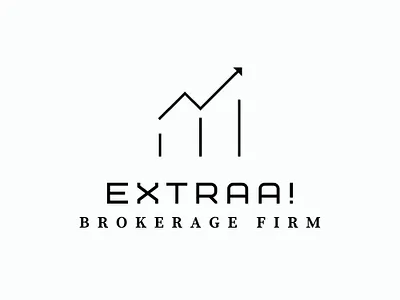 Extraa! Brokerage Firm Logo branding graphic design logo
