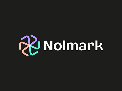 Nolmark app icon branding colorful creative ecommerce ecommerce logo logo deisgn logo maker minimalist modern n letter n logo simple tech logo technology unique unused website logo