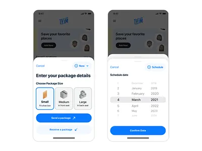 Made by Design Beats 3d animation delivery graphic design illustration order schedule ui