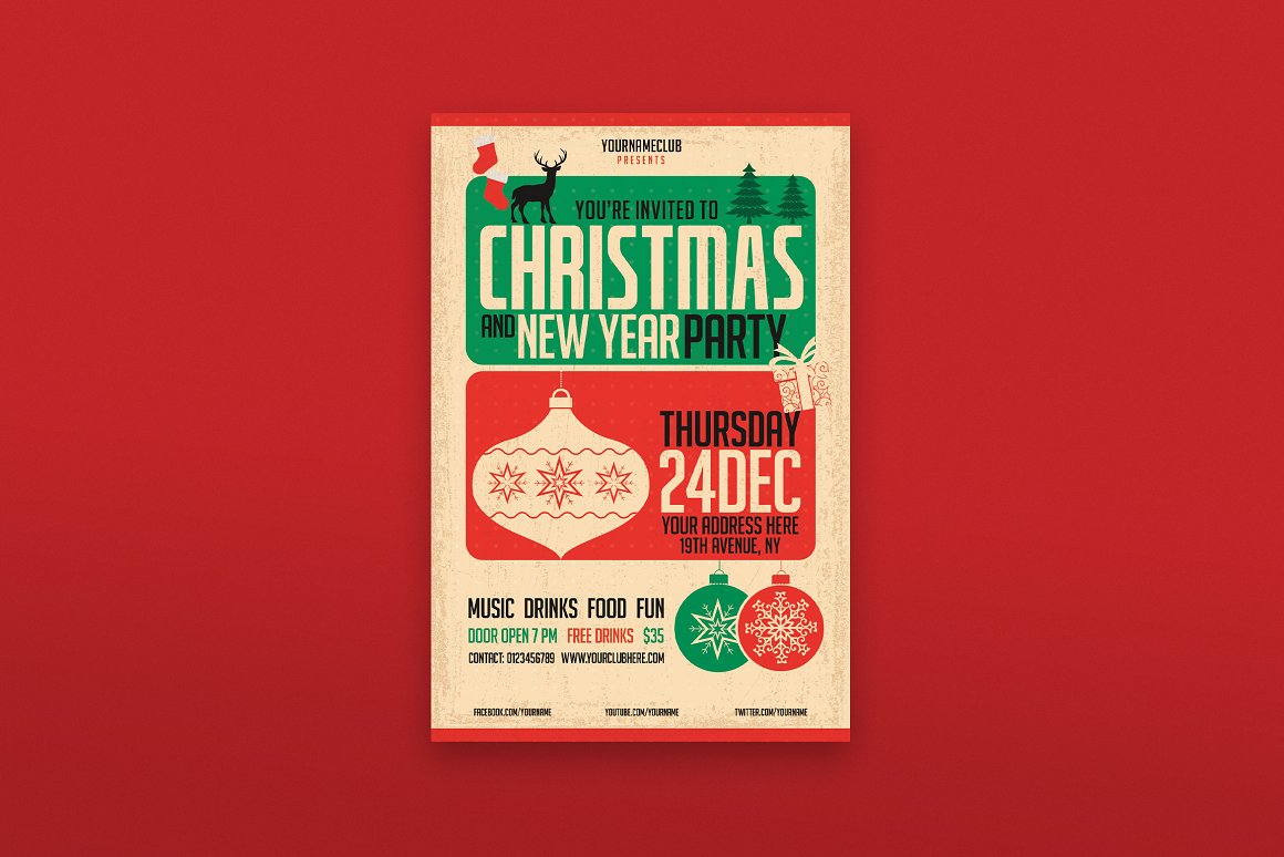 Christmas Party By 2024 Best Design On Dribbble   Original A325db9a86378c3e9a760becf9dfb22b 