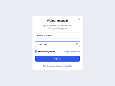 Sign In button clean design kit design system figma form icons input light theme login minimalism sign in text field ui ui kit
