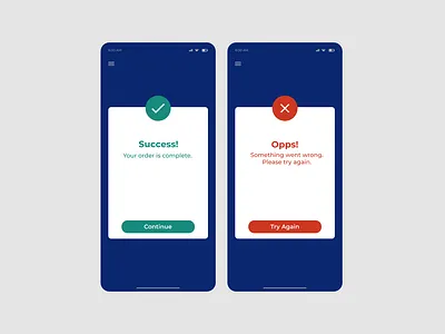 Pop Up Message dailyui