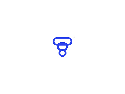 T - Minimal Network Logo branding lettermark logo minimal net pro simple t tech tower trendy ui unused
