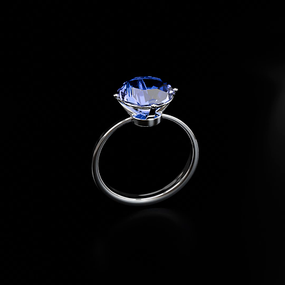 Diamond Ring 3d blender blue branding diamond jewellery light luxury motion graphics ring wedding