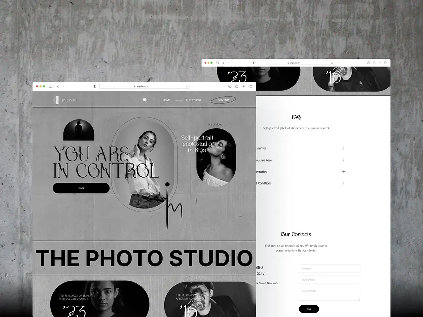 Photo Studio Website designs, themes, templates and downloadable ...