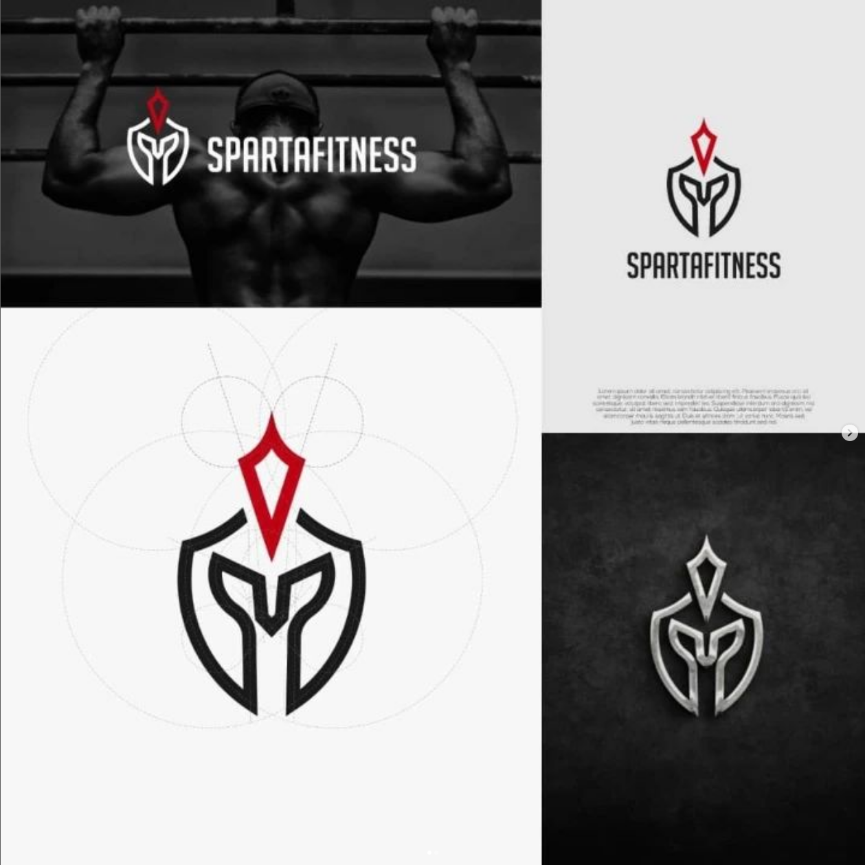 Spartan helmet logo by Claudiu G on Dribbble