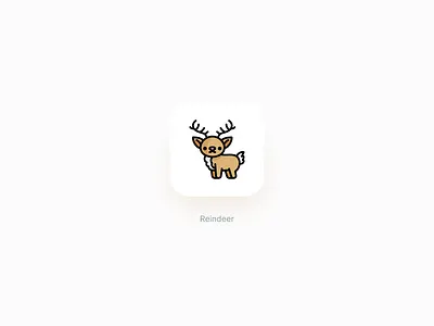 Reindeer animal celebration christmas deer reindeer vector winter