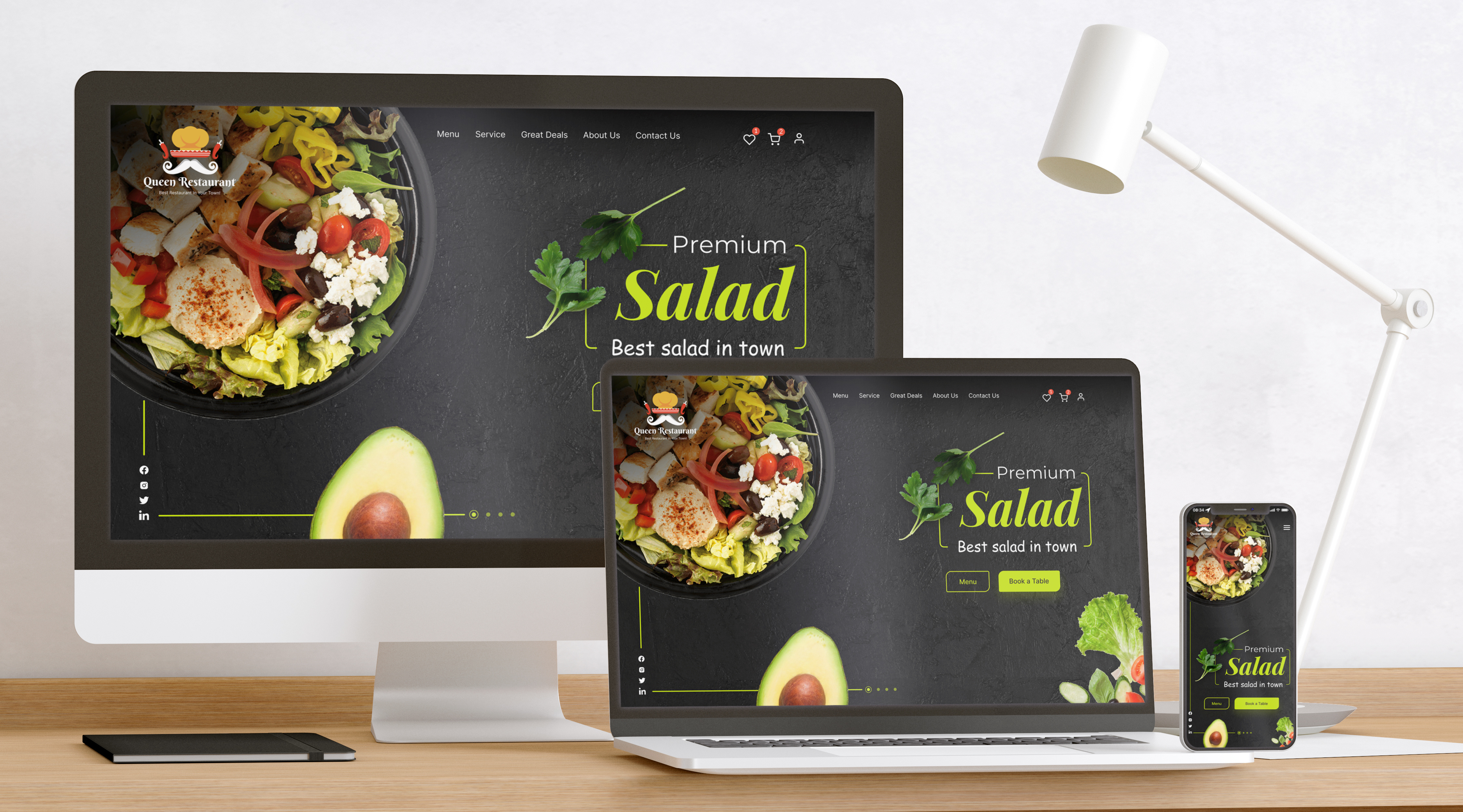 Restaurant Food Delivery Website UI UX Design branding corporate delivery app design ecommerce website food and drink food delivery food delivery app food delivery service food order health minimal modern product design restaurant landing page restaurant website shopping website ui ux website design