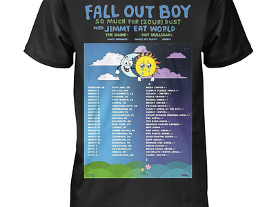 Fall Out Boy Tour 2024 Shirt fall out boy fall out boy tour 2024 shirt merch music tour 2024 shirt shirts t shirt