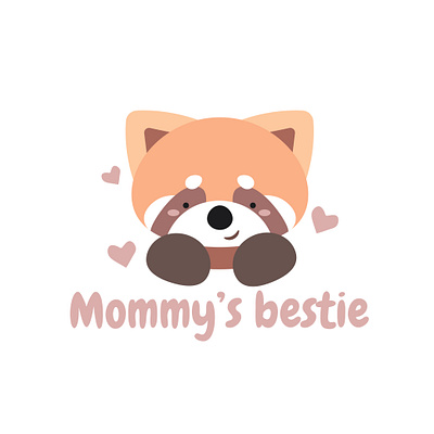 Baby clothes design - Red Panda baby animals baby clothes baby design baby red panda cartoon animal children illustration cute animal cute clothing design cute panda kids illustration onesie red panda smiling panda sweet illustration sweet panda