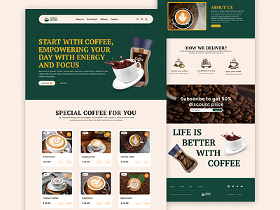 Express Coffee Website Design coffeelovers coffeewebdesign cupandclick digitalcoffeeexperience sipandshop theyolostudio tysfamily