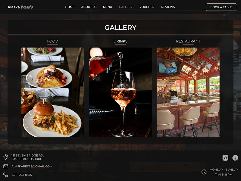 Browse thousands of Restaurant Website images for design inspiration ...