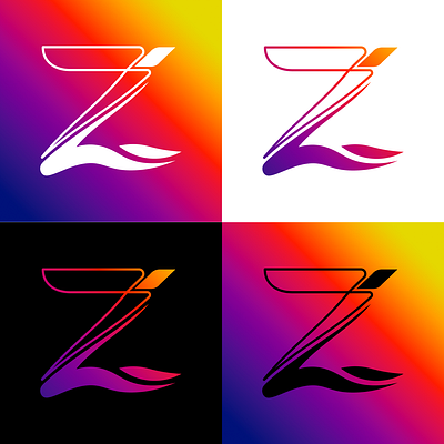 LiPaWaLe - "Z" Abstract Logo abstract branding design graphic design logo minimalist typography vector