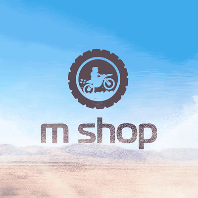 Ride in Style: M Shop's Emblem of Adventure adventure earthy emblem enthusiast explorer gear gritty horizon lifestyle machine motion motorbike motorcycle ride roadtrip rugged silhouette style texture thrill