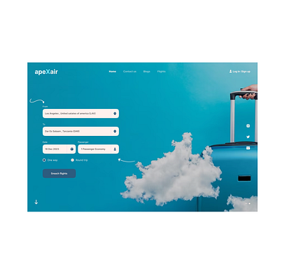 Apexair figma u ui ux web web design website