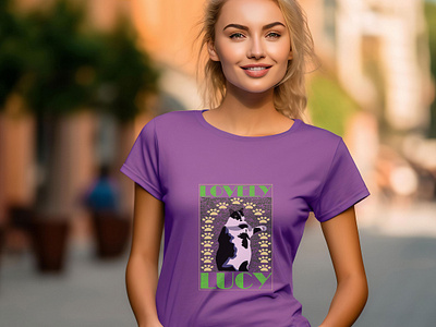 My Pet Lovely Lucy T-shirt Design cats custom t shirt design design designs fashion graphic design illustration illustrator illu logo pets retro t shirt t shirt t shirt dedign t shirts tshirt tshirt design tshirts typography vector vintage