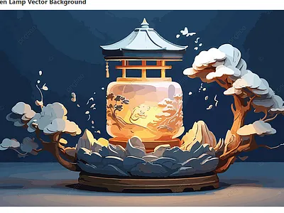 lamp design amitpaulakas hariken lamp vector background