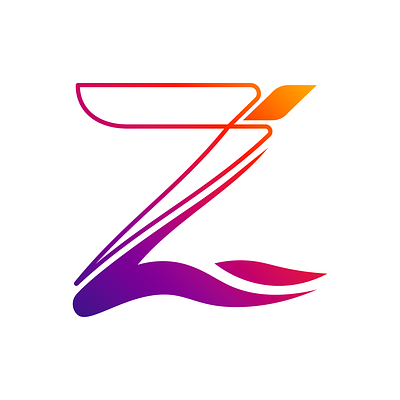 "Z" monogram/lettermark logo abstract branding design graphic design illustration logo minimalist typography vector