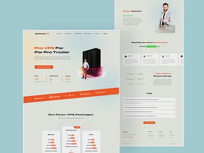 VPS Website Design ui ux vps web design
