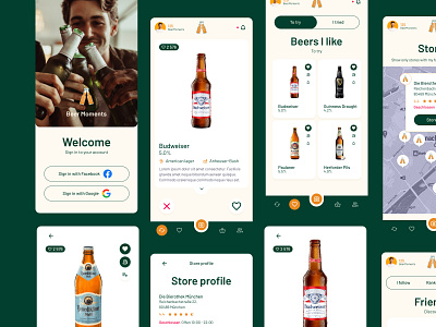 BeerMoments beer mobile mobile app social app
