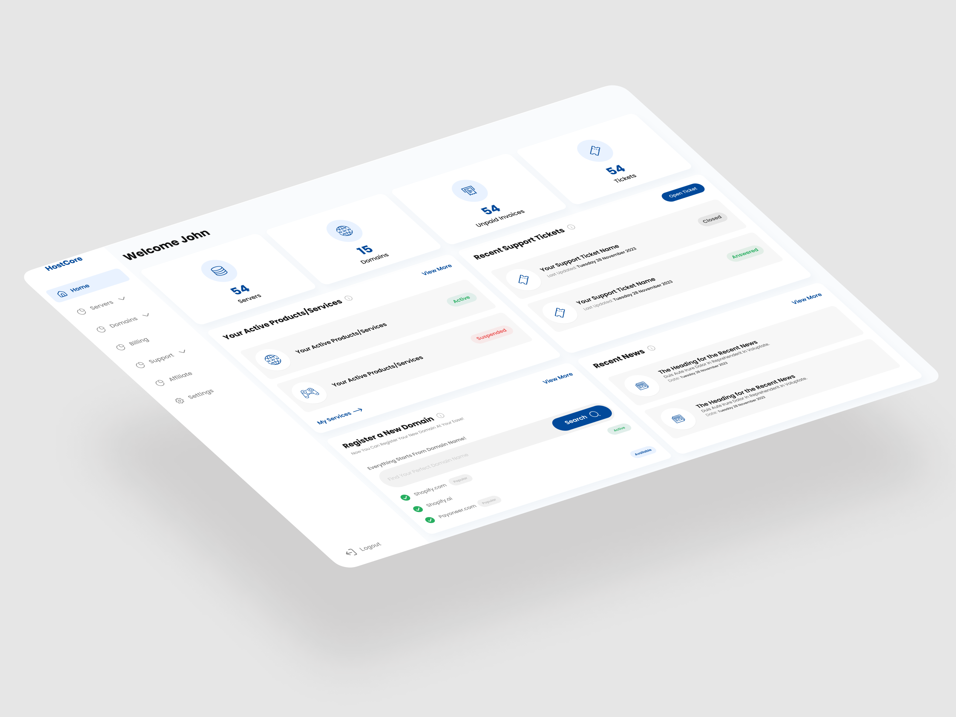 Dashboard Redesign 🩵 cool design dashboard design dashboard uiux design homepage landing page minimal design redesign rust dashboard server dashboard ui ui design uiux design ux ux design website design