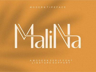 Malina Font calligraphy display display font font font family fonts graphic design illustration lettering logo sans serif sans serif font sans serif typeface script serif serif font type typedesign typeface typography