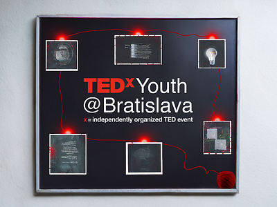 TEDx poster concept branding graphic design illustration logo poster