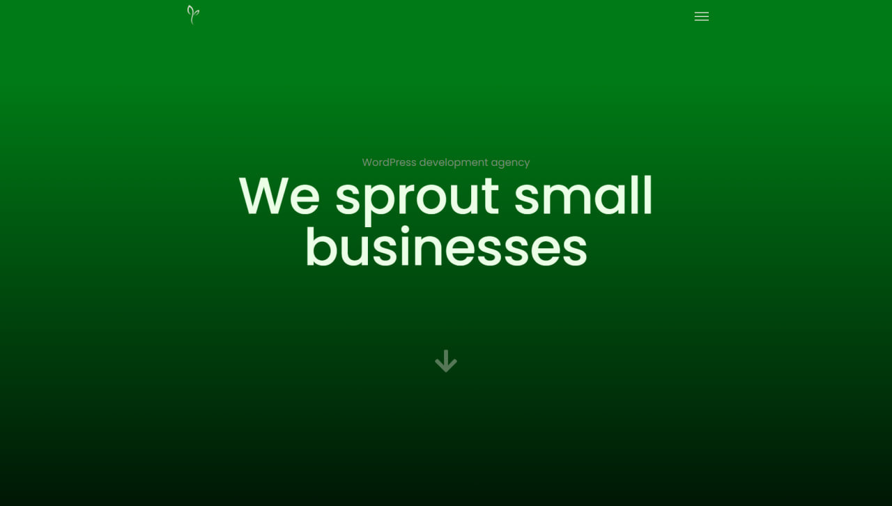 Web development agency front page redesign logo motion graphics ui ux web design web development