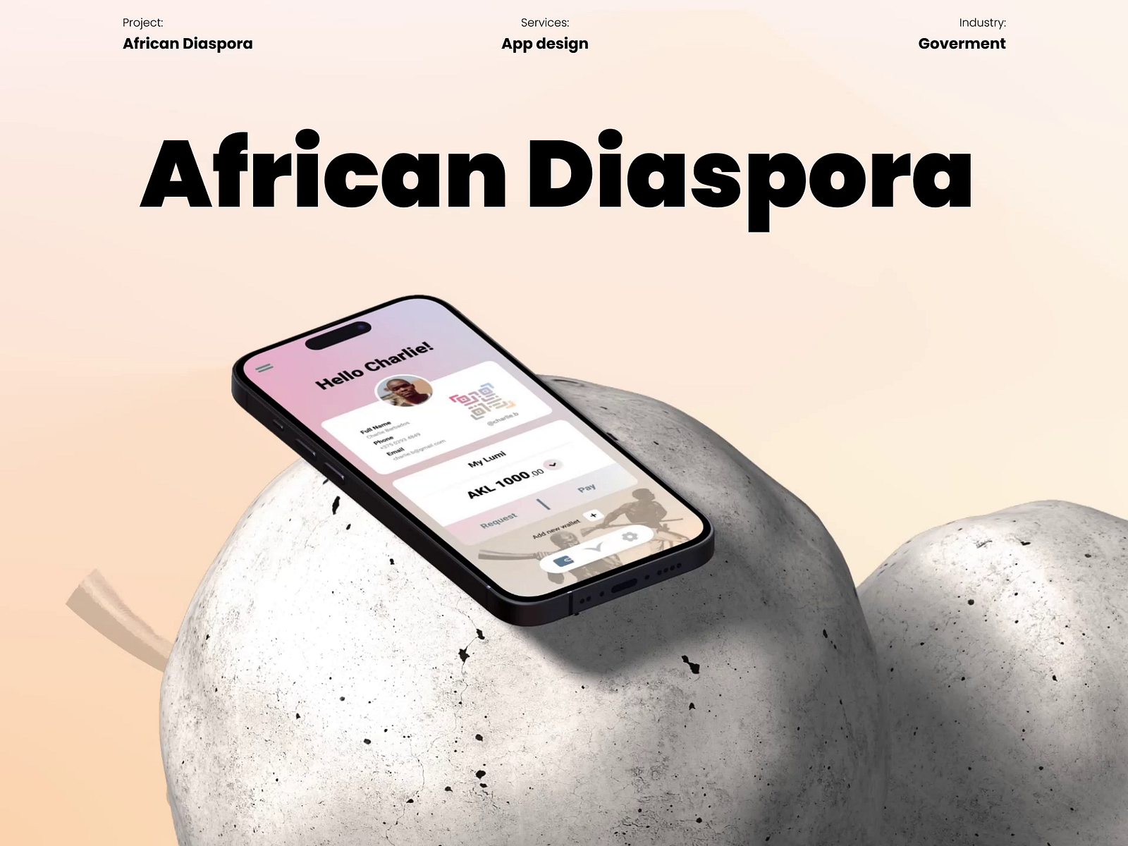 African Diaspora LUMI digital currency wallet app by Platons