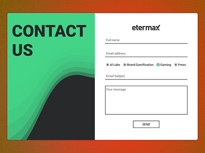 #️⃣0️⃣8️⃣2️⃣ Form - Etermax design desktop figma illustration phone prototype ui ux uxuidesigner