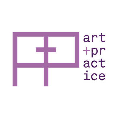 art+practice brand identity branding graphic design illustration logo nonprofit typography
