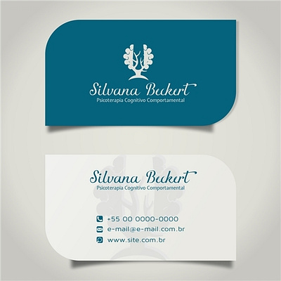 Silvana Beckert Psicologia branding logo