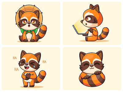 Tanuki animal branding cartoon character design digital digital drawing drawing graphic design illustration logo mascot mascot logo pet racoon tanuki