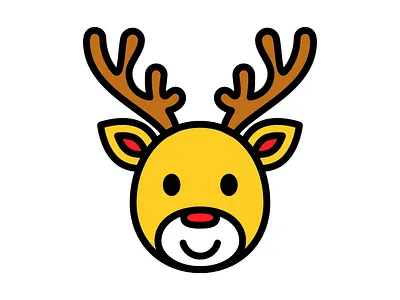 Rudolph adobeillustrator art artwork design dribbble illustration rudolph vector