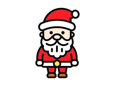 Santa adobeillustrator art artwork design dribbble illustration santa vector
