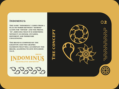Indominus Brand Concept branding corporative identity logo mark new branding personal branding