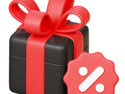 Black Friday 3D Illustration 3d 3d modeling graphic design icon illustration